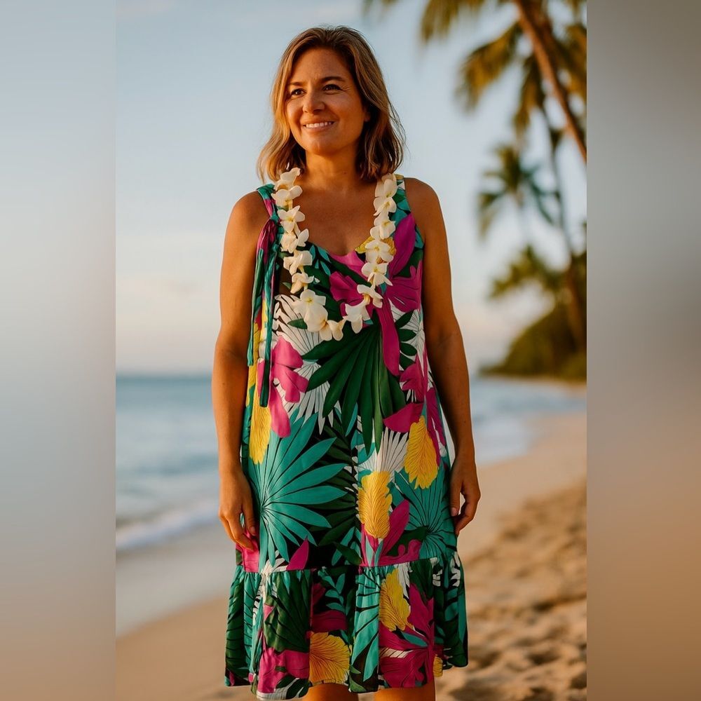 Hilo Hattie Sz Small Dress Hawaiian